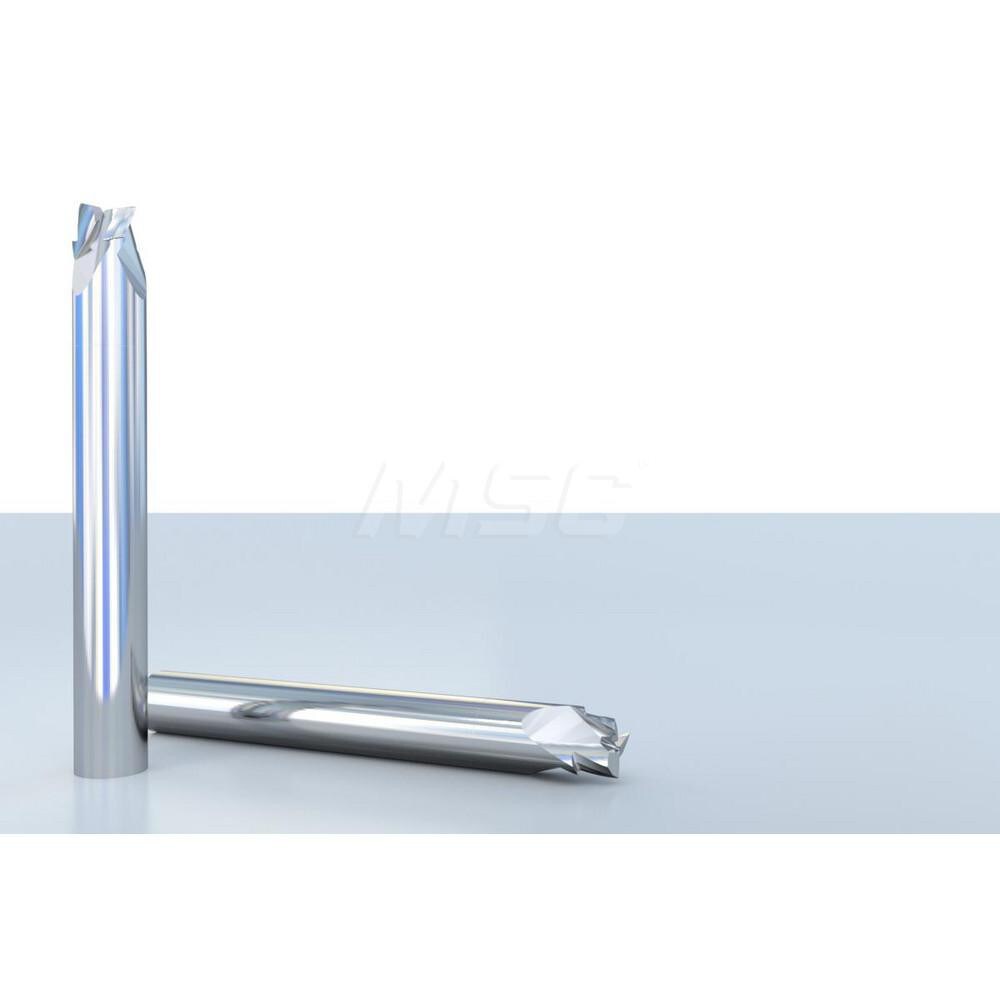 0° 5.4mm Cut Diam, 0.2125" Min Width, 3-Flute Solid Carbide Picatinny Rail Form Cutter