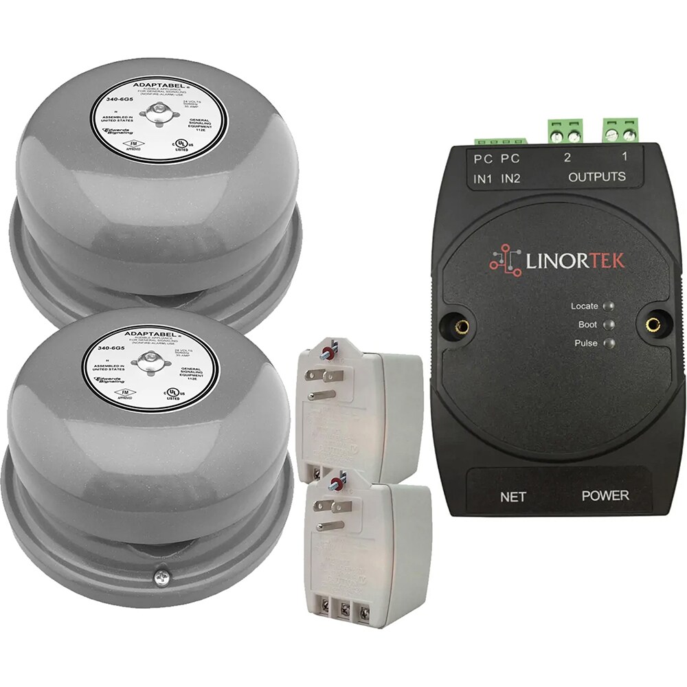 Bells, Horns & Sirens; Type: IP Bell ; Explosion Proof: No ; Weatherproof: Yes ; Vibrating: Yes ; Color: Gray ; Voltage: 12 to 24V ac/Vdc