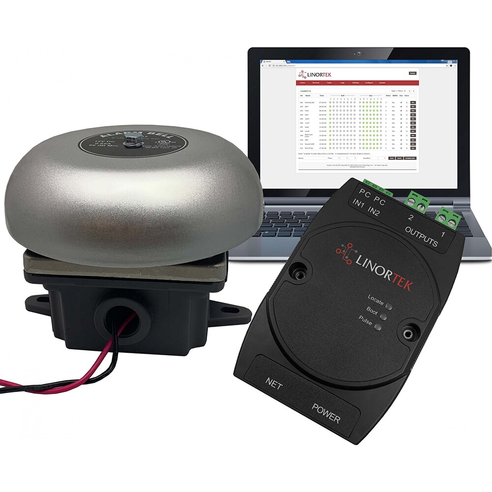 Bells, Horns & Sirens; Type: IP Bell ; Explosion Proof: No ; Weatherproof: Yes ; Vibrating: Yes ; Color: Gray ; Voltage: 12Vdc