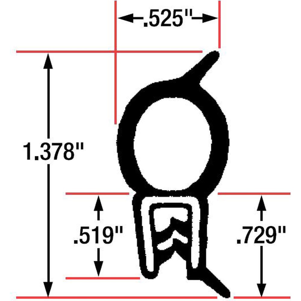 Fairchild Industries - Automotive Replacement Parts; Type: Trim Seal ...