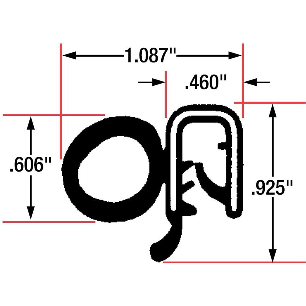 Fairchild Industries - Automotive Replacement Parts; Type: Trim Seal ...