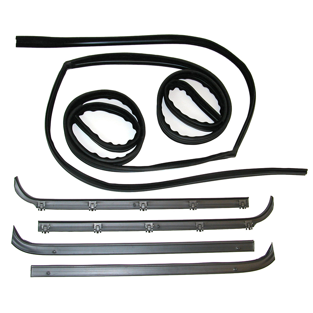 1980 - 1986 Ford F-350 KF4922 - Belt Weatherstrip Vent Window Seal Window Channel Kit main image 1