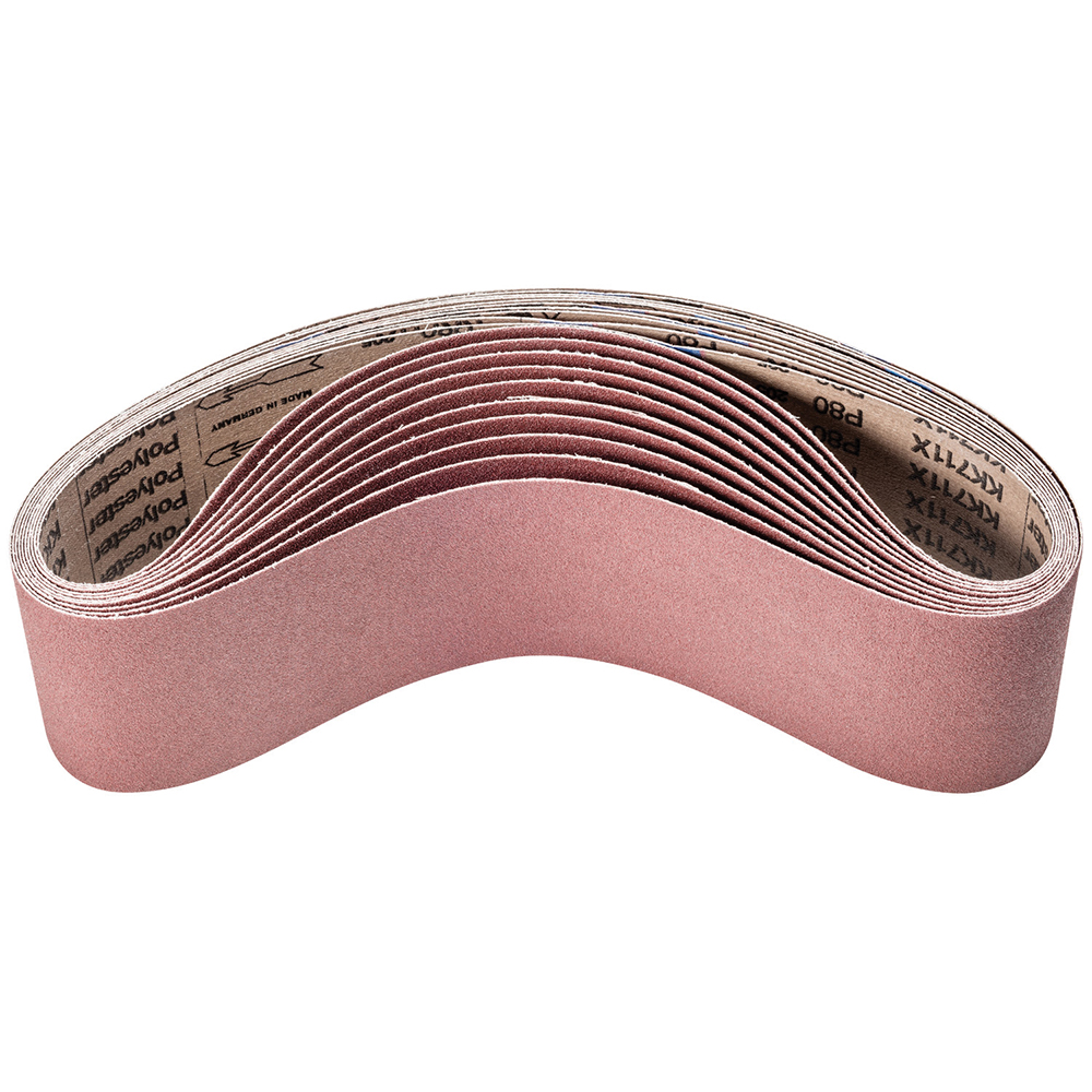 PFERD Abrasive Belt 4" Wide, 36" OAL, 80 Grit, Aluminum Oxide MSC Industrial Supply Co.