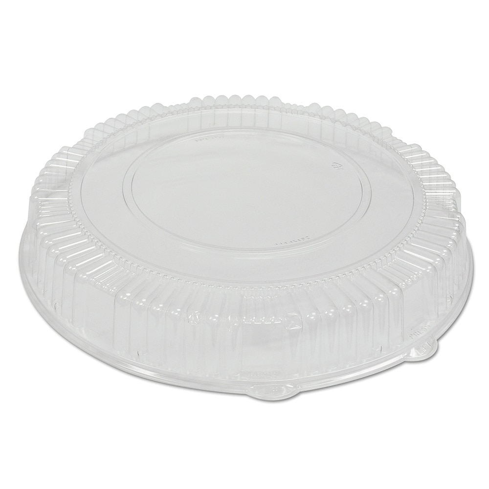Food Container Lids; For Use With: Caterline. & Checkmate. Products ; Shape: Round ; Diameter/Width (Decimal Inch): 18.0000 ; Length (Decimal Inch): 10.5000 ; Material Family: Plastic ; Color: Clear