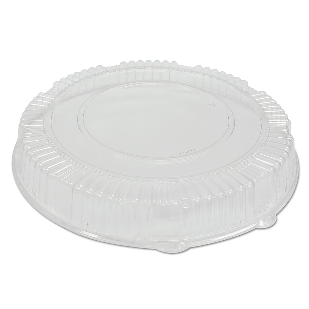 Food Container Lids; For Use With: Caterline. & Checkmate. Products ; Shape: Round ; Diameter/Width (Decimal Inch): 16.0000 ; Length (Decimal Inch): 10.5000 ; Material Family: Plastic ; Color: Clear