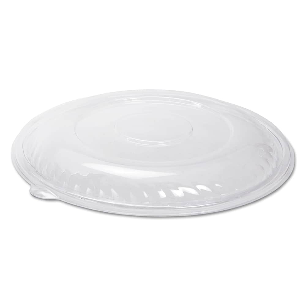 Food Container Lids; For Use With: 160 oz Bowls ; Shape: Round ; Diameter/Width (Decimal Inch): 12.0000 ; Length (Decimal Inch): 12.8750 ; Material Family: Plastic ; Color: Clear