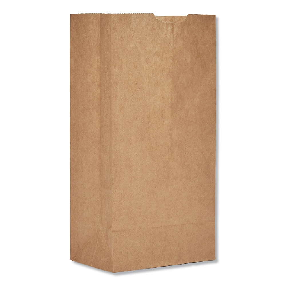 Gen BAGGK4500 Paper Bags; Bag Type: Grocery Bag ; Color: Kraft ; Size: 5 x 3-11/32 x 9-3/4 ; Material: Paper 