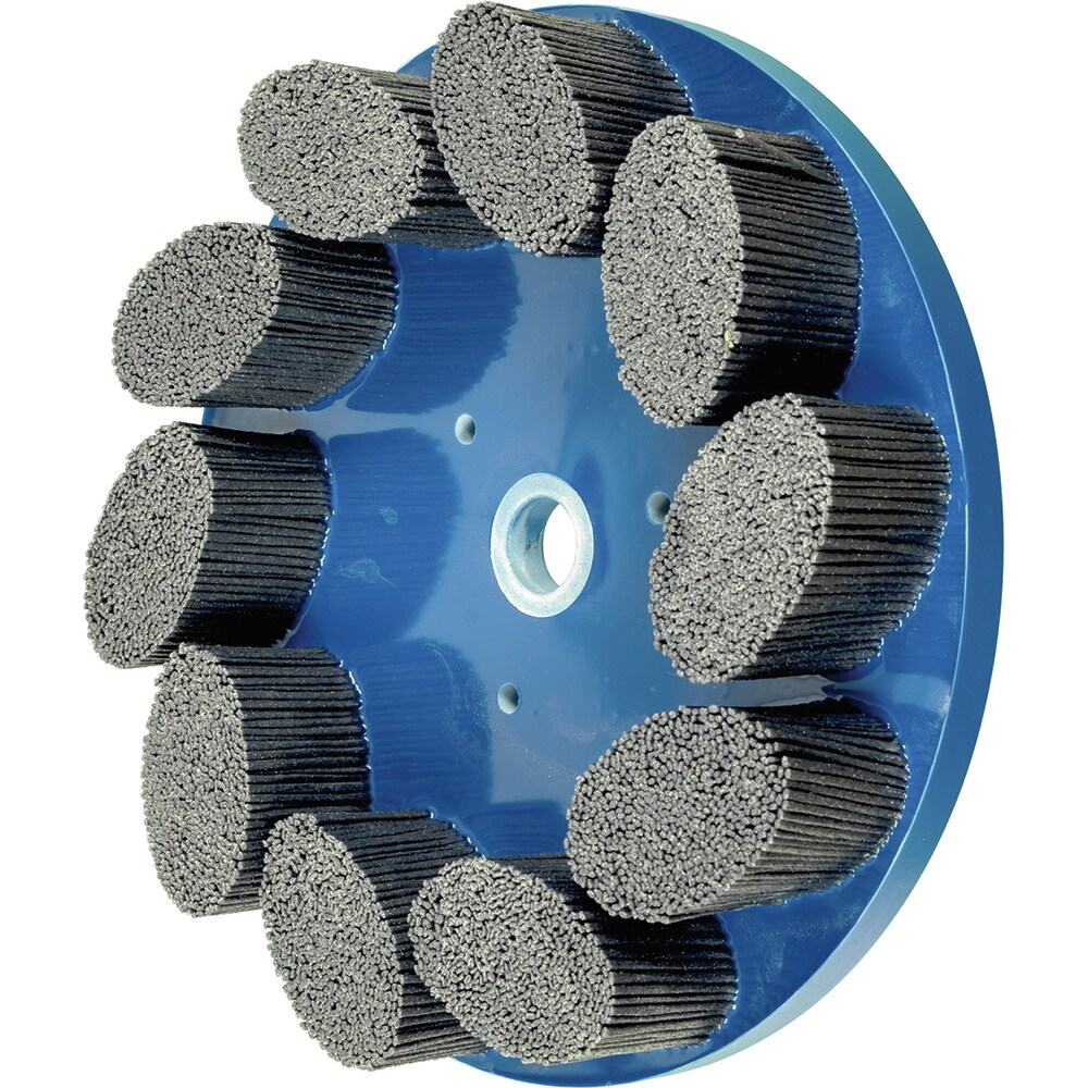 Brush Arbors; Product Compatibility: M-BRAD. Disc Brushes ; Arbor Type: Drive Arbor ; Brush Diameter Compatibility (Inch): 10 ; Attached Spindle: No ; Flow-Through Spindle: No ; Arbor Hole Size Compatibility: 7/8 (Inch)