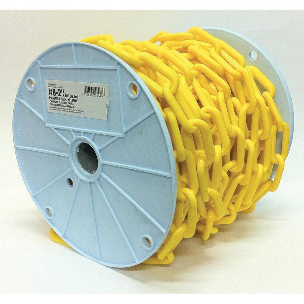 Barrier Rope & Chain; Snap End Material: Plastic ; Rope/Chain Color: Yellow
