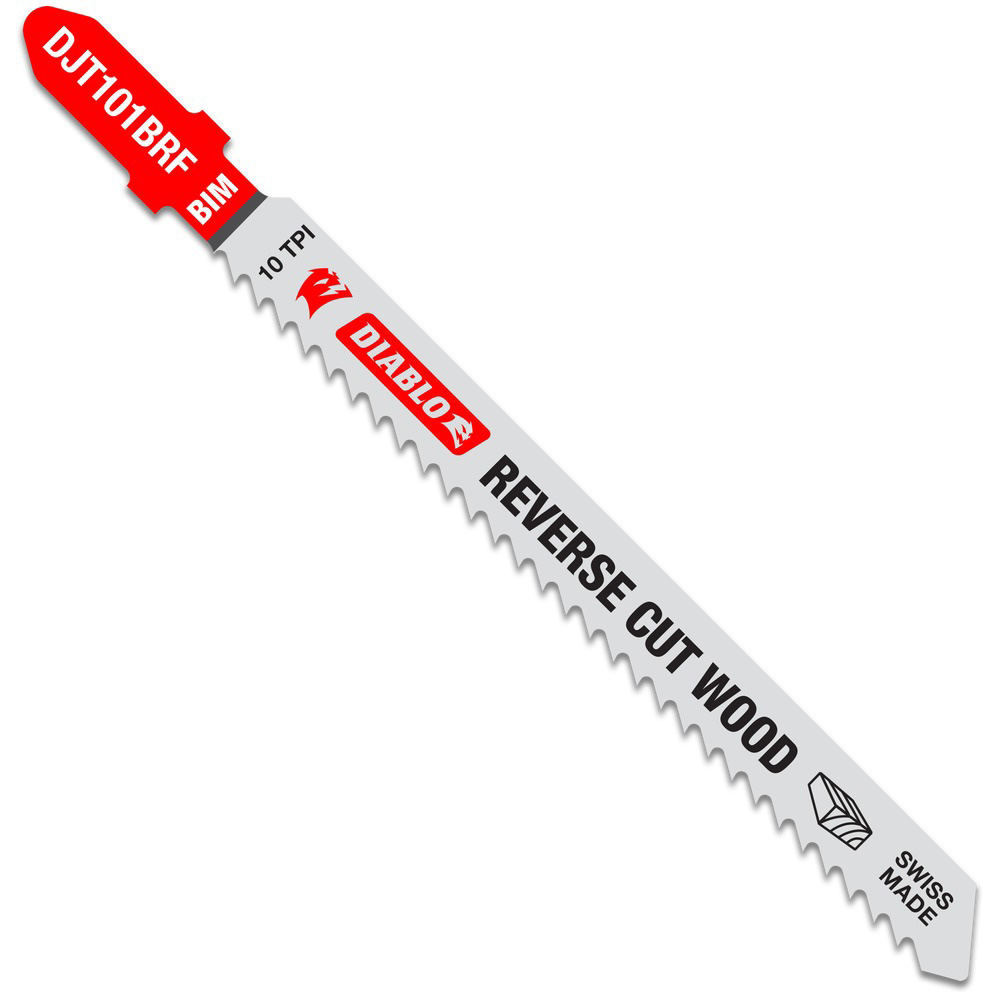 DIABLO Jigsaw Blade BiMetal, 10 TPI, 6.69" Blade Thickness, 6.69