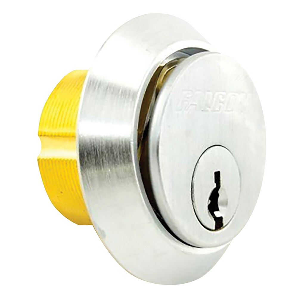 Cylinders; Type: Mortise ; Keying: G Keyway ; Number of Pins: 6 ; Finish/Coating: Satin Chrome