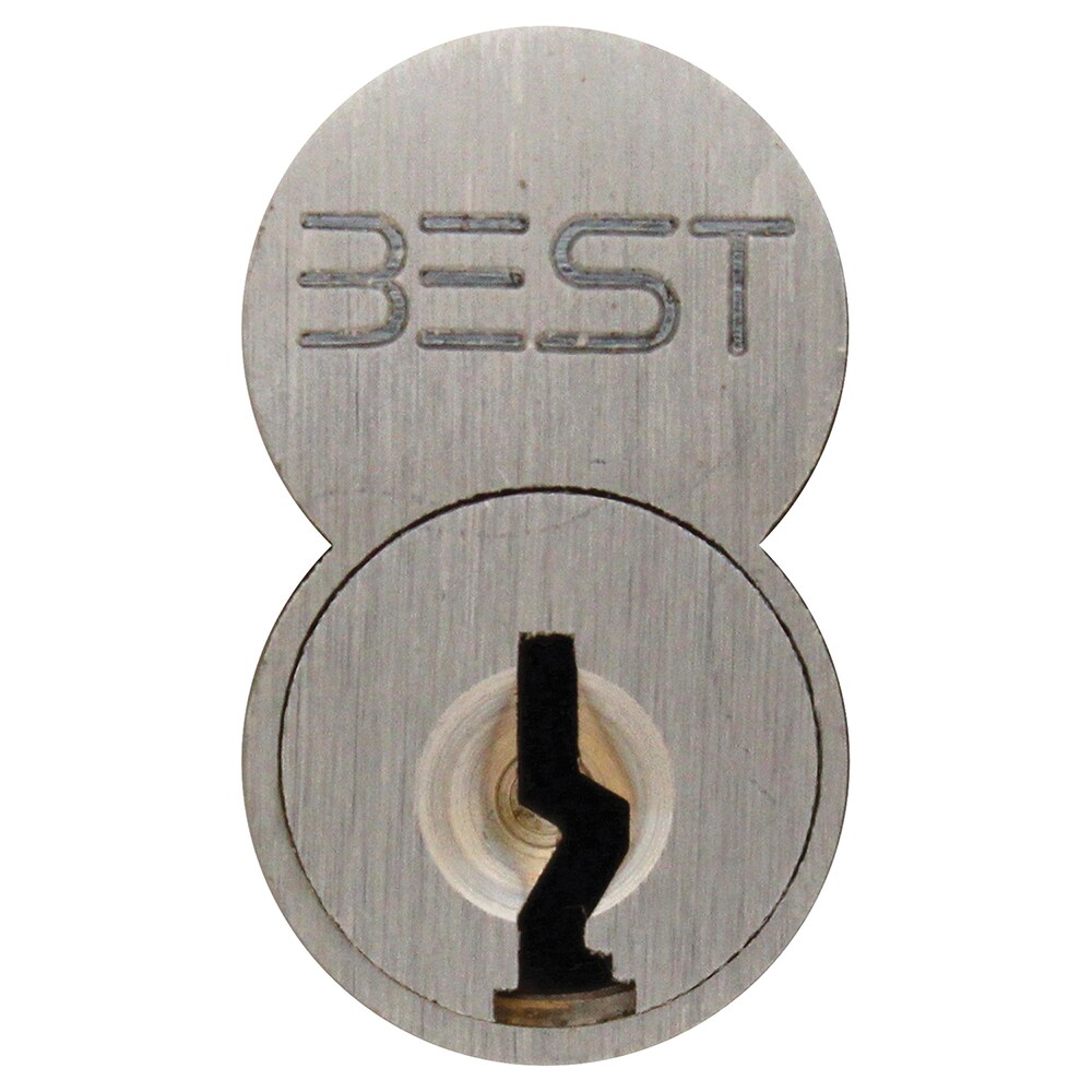 Cylinders; Type: Interchangeable Core ; Keying: K Keyway ; Number of Pins: 6 ; Finish/Coating: Satin Chrome