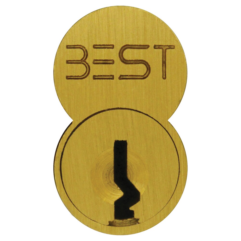 Cylinders; Type: Interchangeable Core ; Keying: A Keyway ; Number of Pins: 6 ; Finish/Coating: Satin Brass