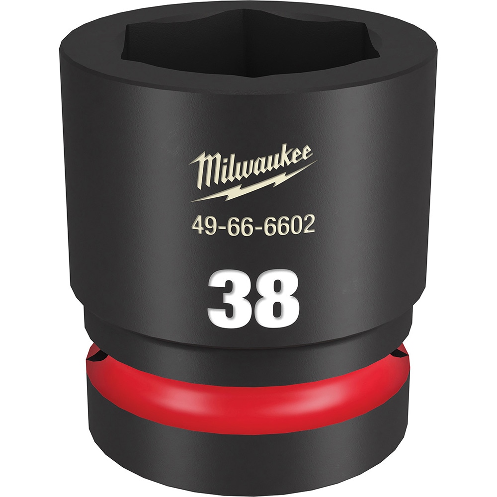 Milwaukee Tool Impact Socket 1 Drive 38 mm Socket Hex Drive MSC Direct