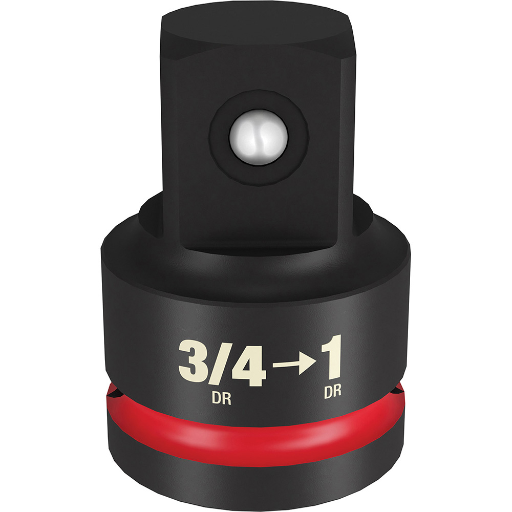 Socket Adapters & Universal Joints: Male Size: 1; Female Size: 3/4