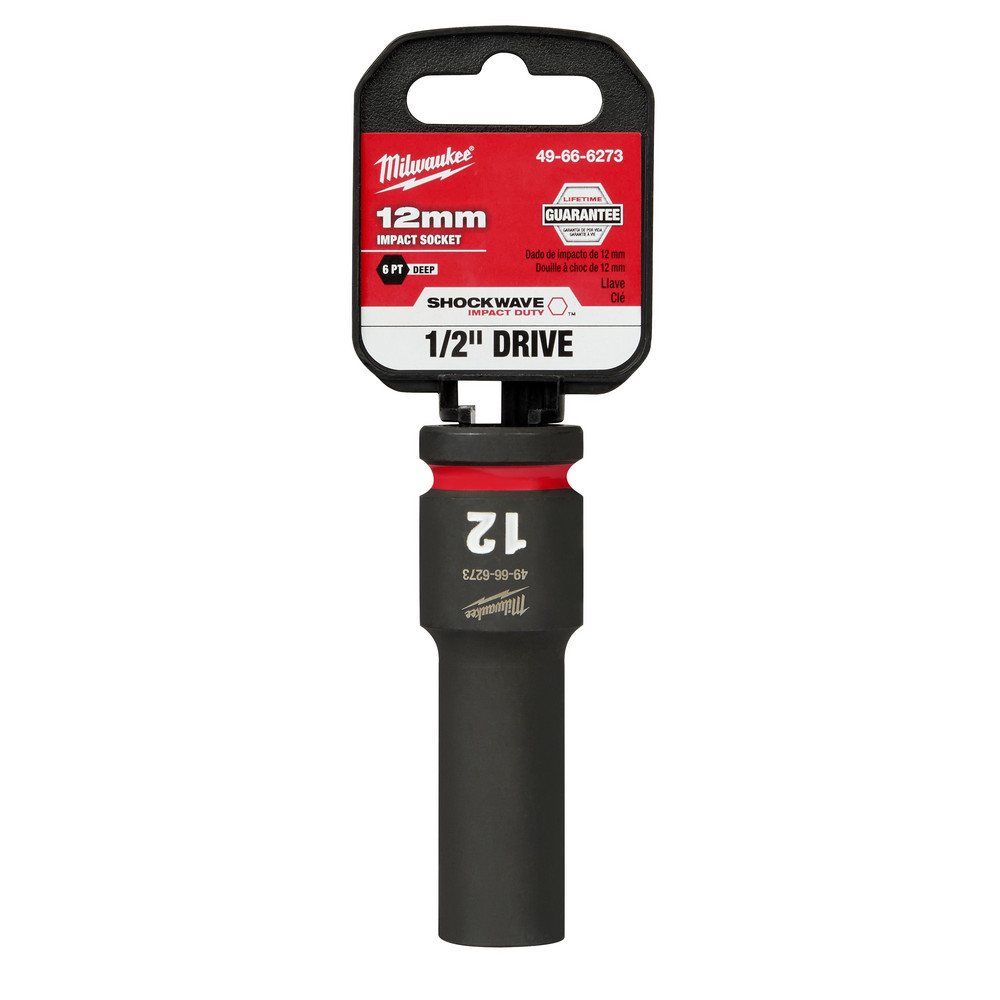Milwaukee Tool - Impact Socket: 1/2