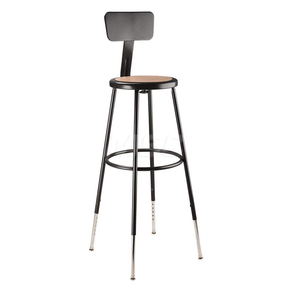 National Public Seating - Stationary Stools; Type: Adjustable Height ...