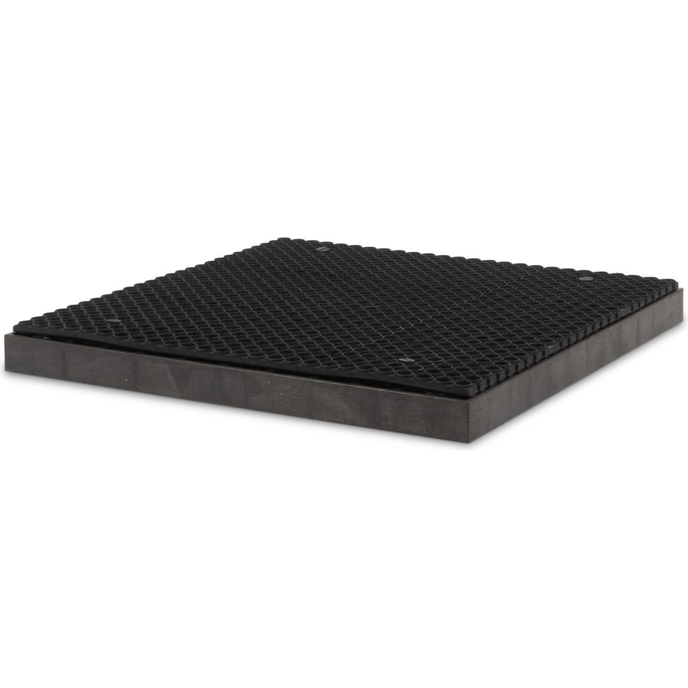 Anti-Fatigue Mat: 5' Long, 3' Wide, 7/8 Thick, CFR Rubber, Heavy-Duty