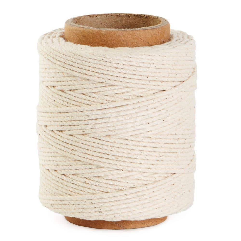 Orion Cordage - Rope; Rope Construction: 3 Strand Twisted; Material:  Cotton; Work Load Limit: 10 lb; Color: White; Breaking Strength: 1000.000;  Application: General Purpose