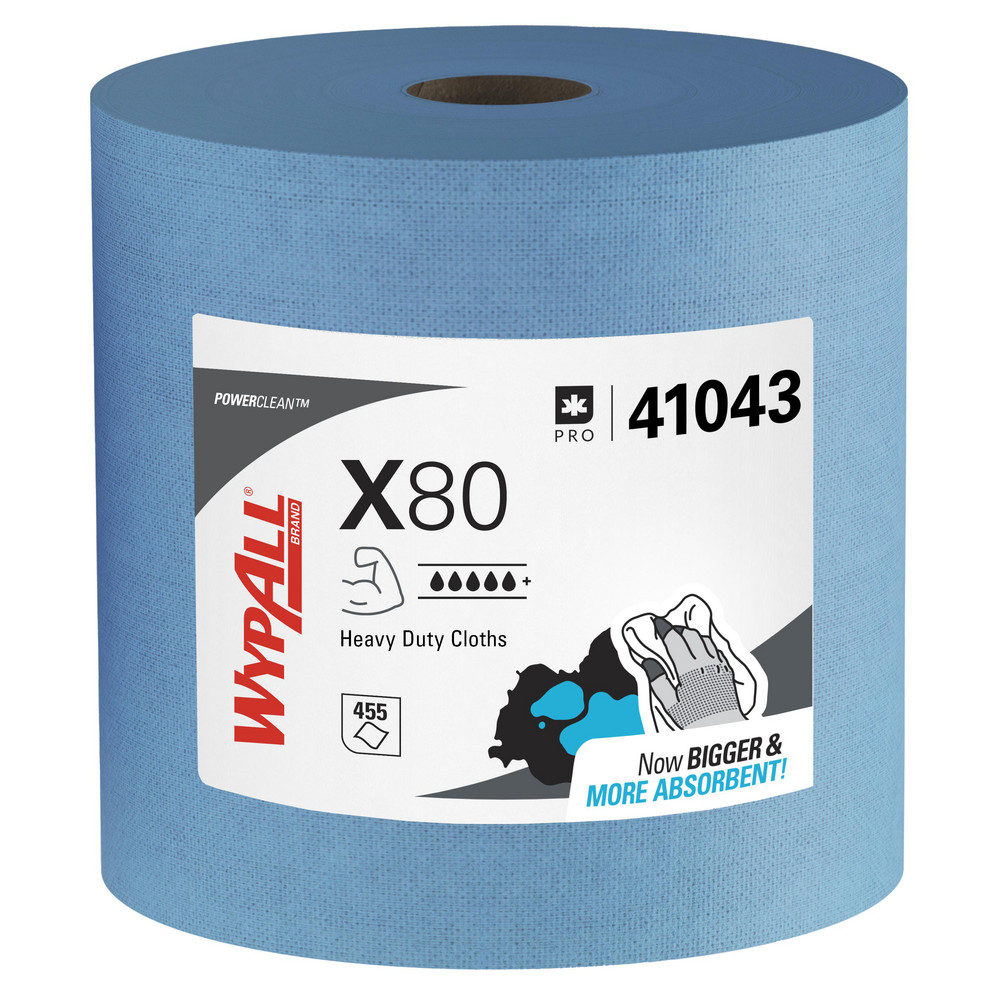 WypAll - PowerClean™ x80 Heavy Duty Cloths (41043), Jumbo Roll