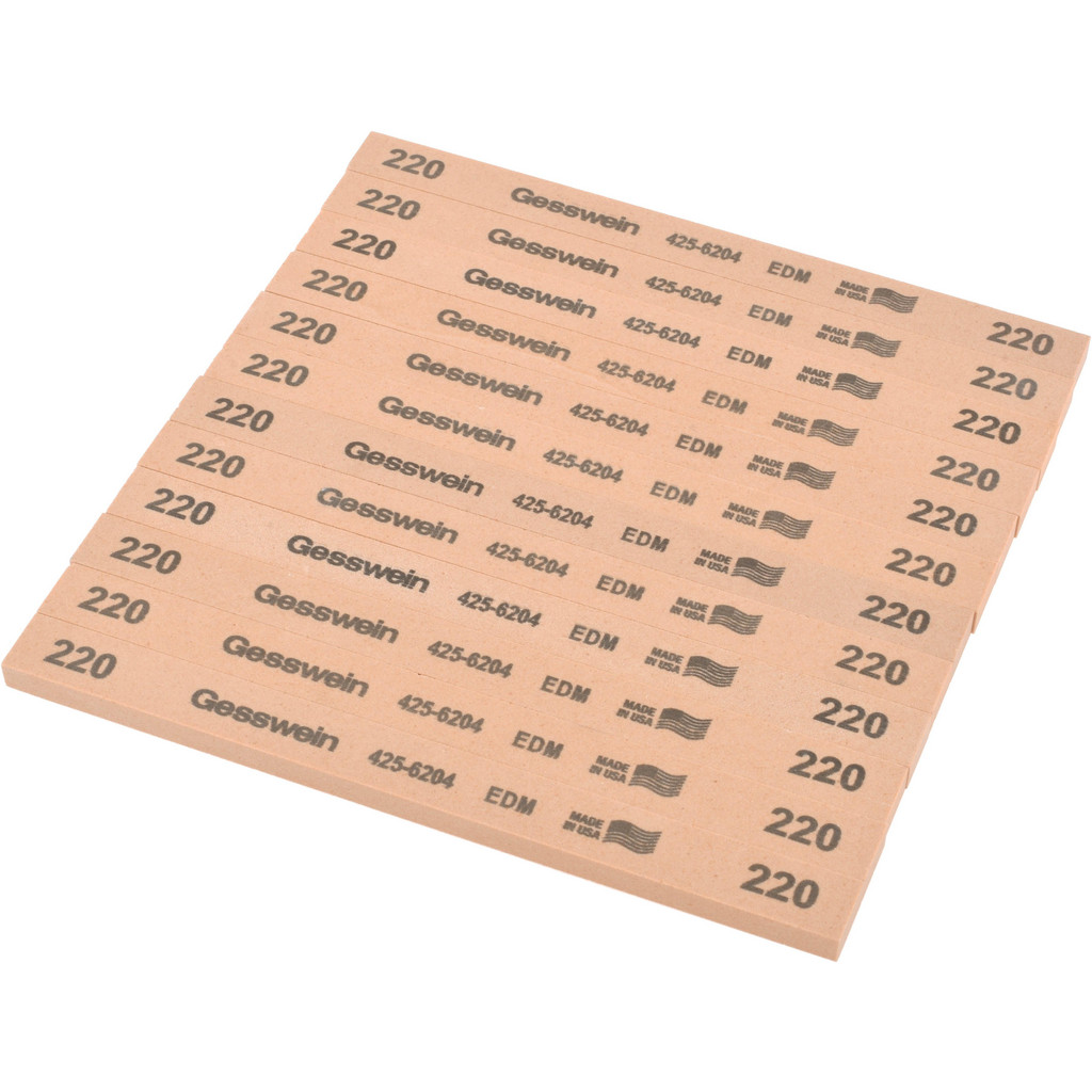 Value Collection 4256204 Rectangle Polishing Stone: Aluminum Oxide, 1/2" Wide, 1/4" Thick, 6" OAL Image