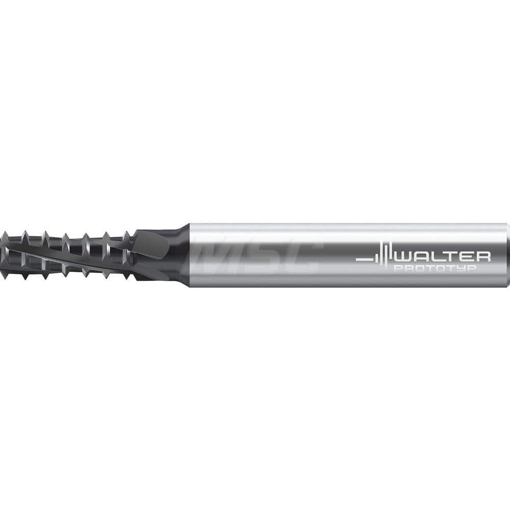 Walter-Prototyp 7611462 Helical Flute Thread Mill: 3/4-10, Internal, 5 Flute, Solid Carbide 