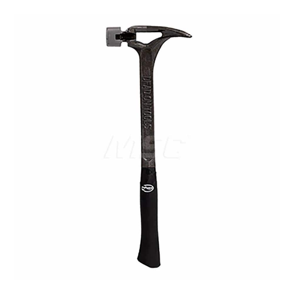 Nail & Framing Hammers; Claw Style: Straight ; Head Weight Range: 21 oz. - 25 oz. ; Overall Length Range: 18" - 23.9" ; Handle Material: Wood & Stainless Steel ; Face Surface: Milled