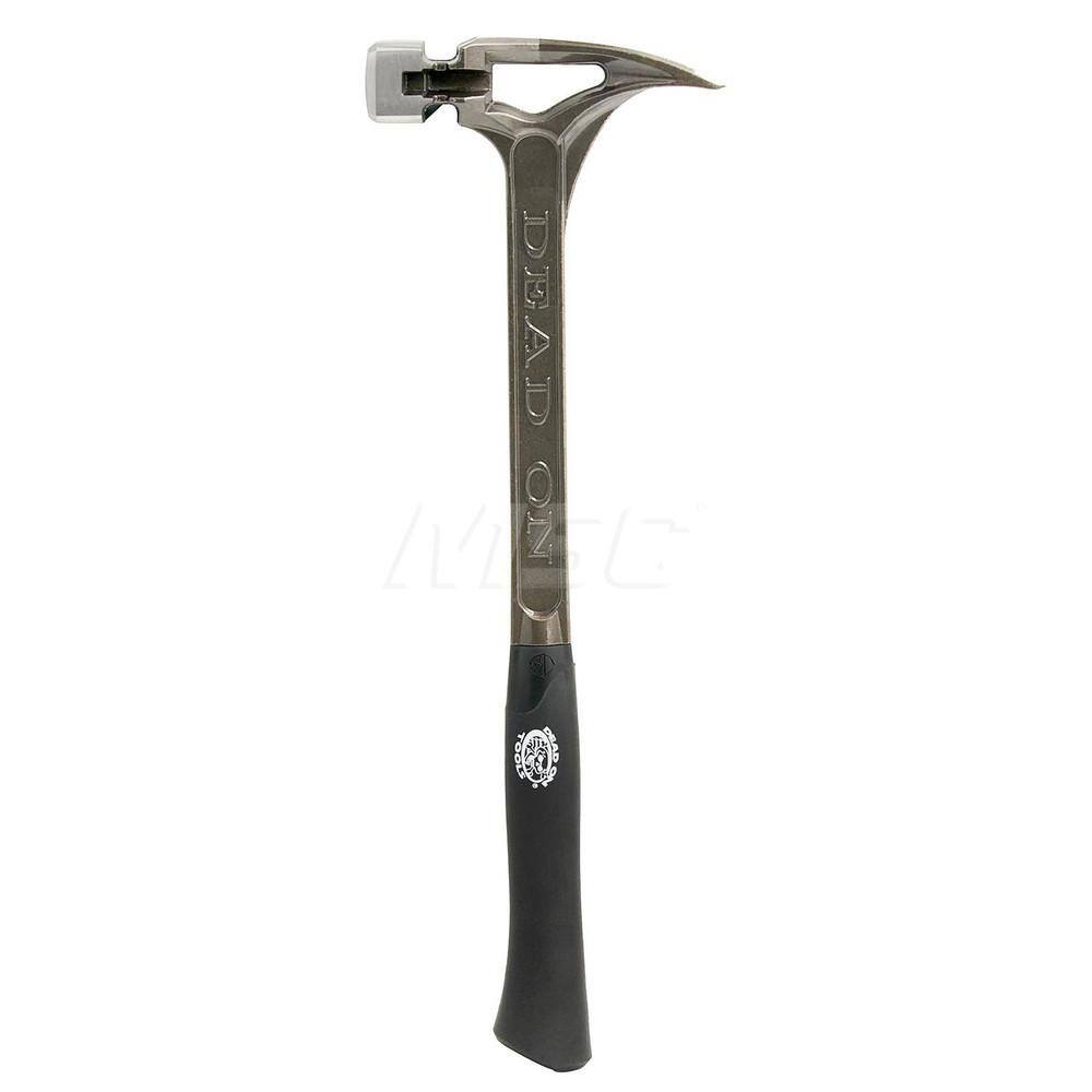 Nail & Framing Hammers; Claw Style: Straight ; Head Weight Range: 21 oz. - 25 oz. ; Overall Length Range: 18" - 23.9" ; Handle Material: Wood & Stainless Steel ; Face Surface: Smooth