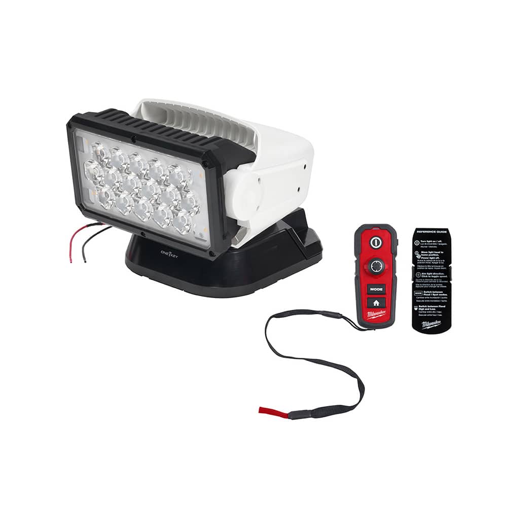 Portable Work Light Accessories; Accessory Type: Light ; For Use With: Milwaukee Tool products ; Color: Red ; Overall Length (Decimal Inch): 7.5 ; Overall Height (Decimal Inch): 6