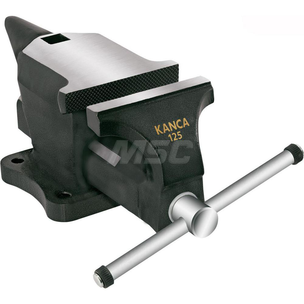 Wilton General Purpose Jaw Bench Vise With Swivel Base, 5