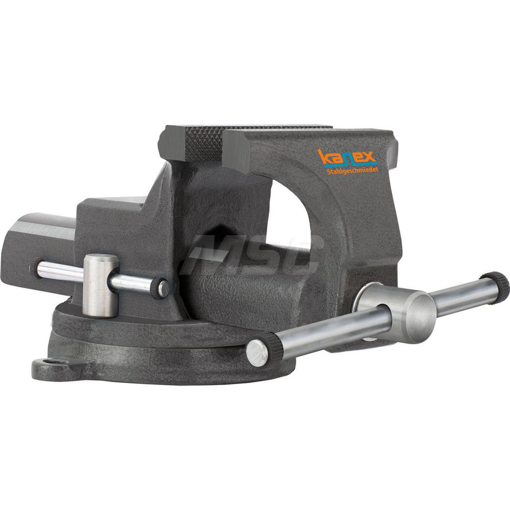 KANCA Bench Vise 5" Jaw Width, 6" Jaw Opening, 2.72" Throat Depth MSC Industrial Supply Co.