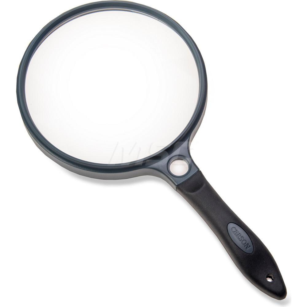 Handheld Magnifiers; Minimum Magnification: 2x ; Maximum Magnification: 11.5x ; Lens Shape: Round