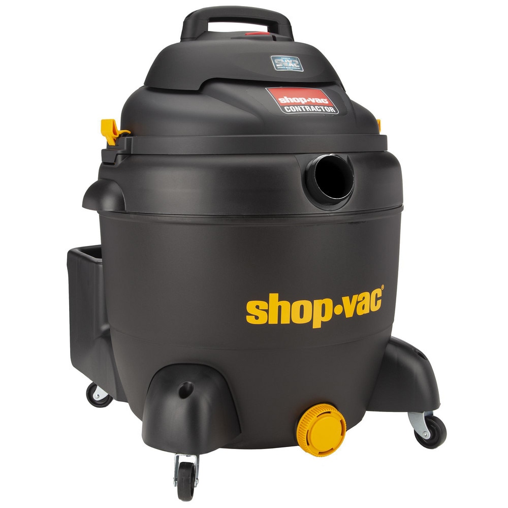 Wet/Dry Vacuum: Electric, 18 gal, 6.5 hp, 12 A