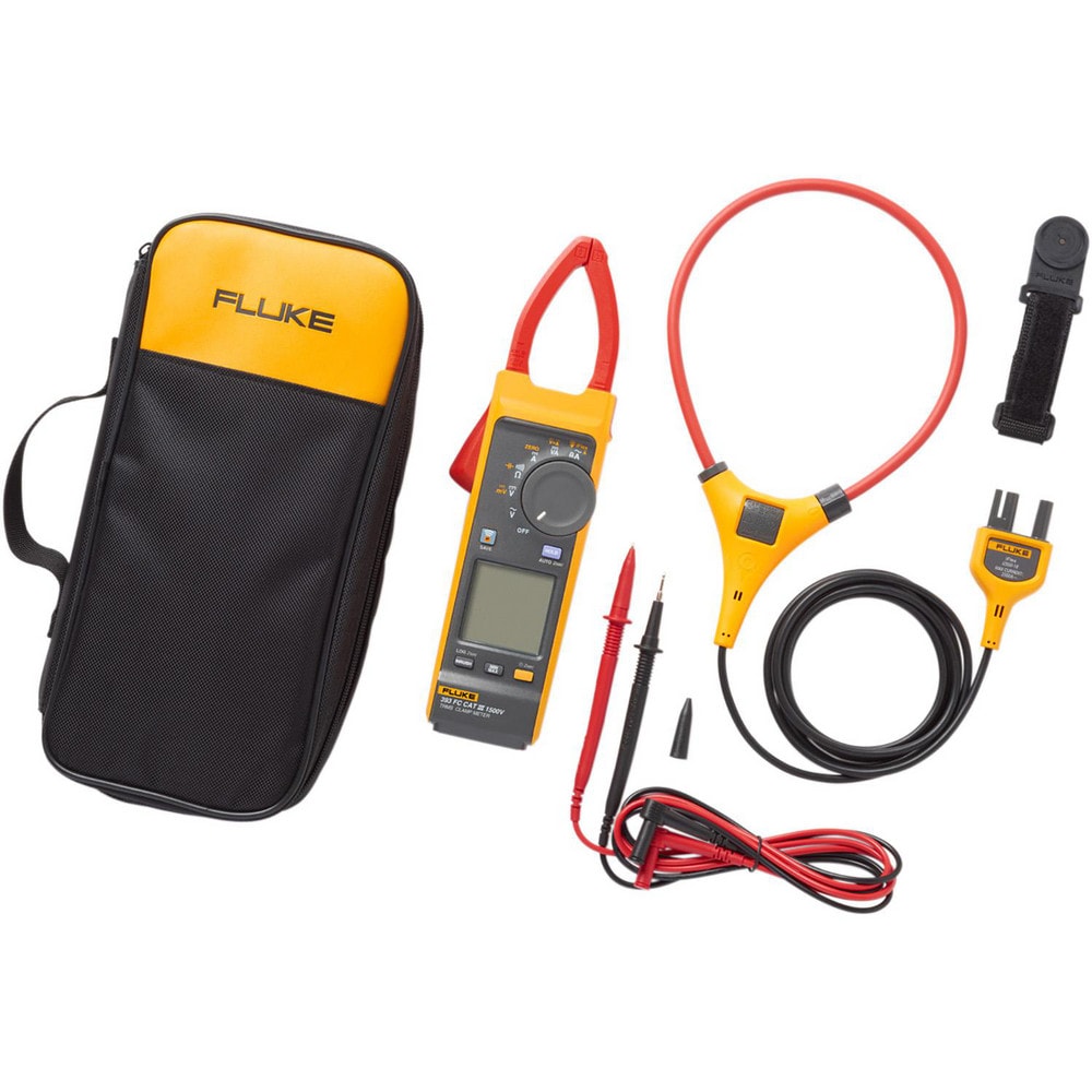 Wireless Clamp Meter: CAT III, 1.4" Jaw, Thin Jaw