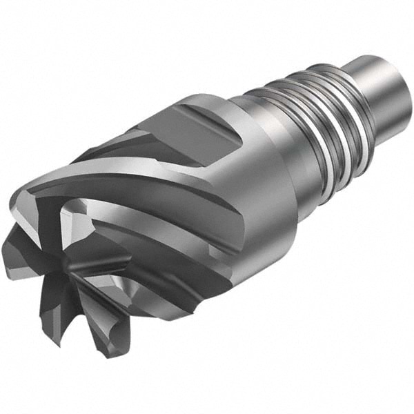 Corner Radius End Mill Head: 8 Flutes