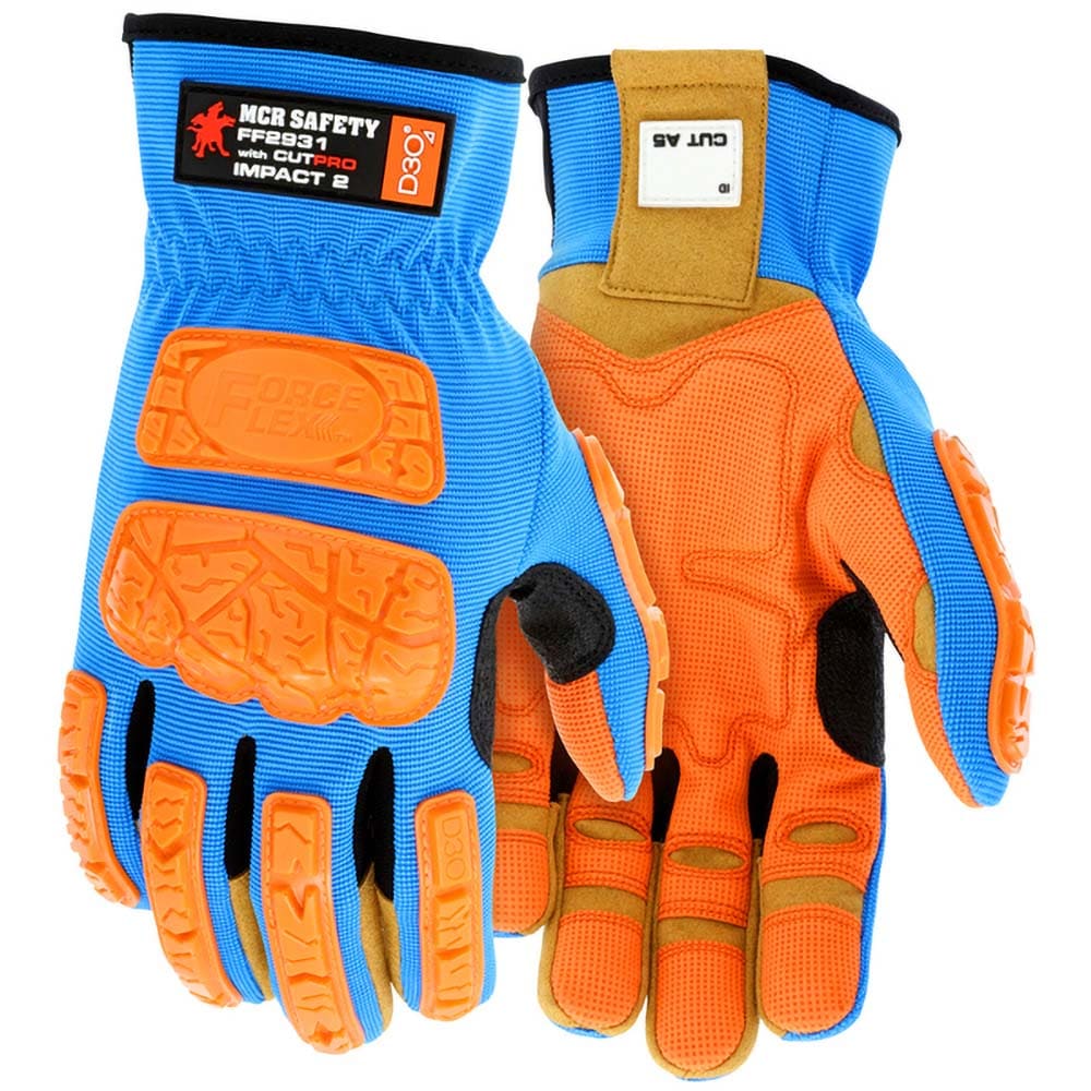 MCR SAFETY FF2931XL Cut, Puncture & Abrasive-Resistant Gloves: Size XL, ANSI Cut A5, ANSI Puncture 5, HPPE Image