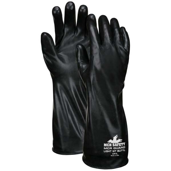 MCR Safety - Chemical Resistant Gloves: MCR Safety Butyl, Unsupported ...