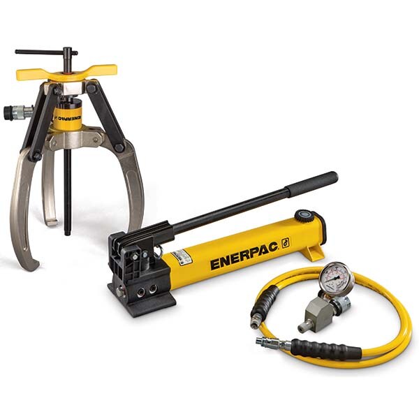 10 Ton, 3.3 to 3-5/16" Spread, Hydraulic Puller Set