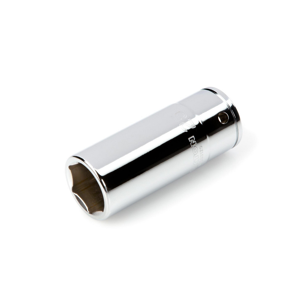 Tekton Hand Sockets; Drive Size (Inch): 3/4 ; Size (mm): 25.0000 ; Type: Deep ; Tool Type: Hand Socket ; Number of Points: 6 ; Finish/Coating: