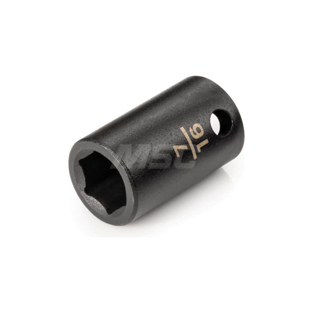 3/8 Inch Drive x 7/16 Inch 6-Point Impact Socket