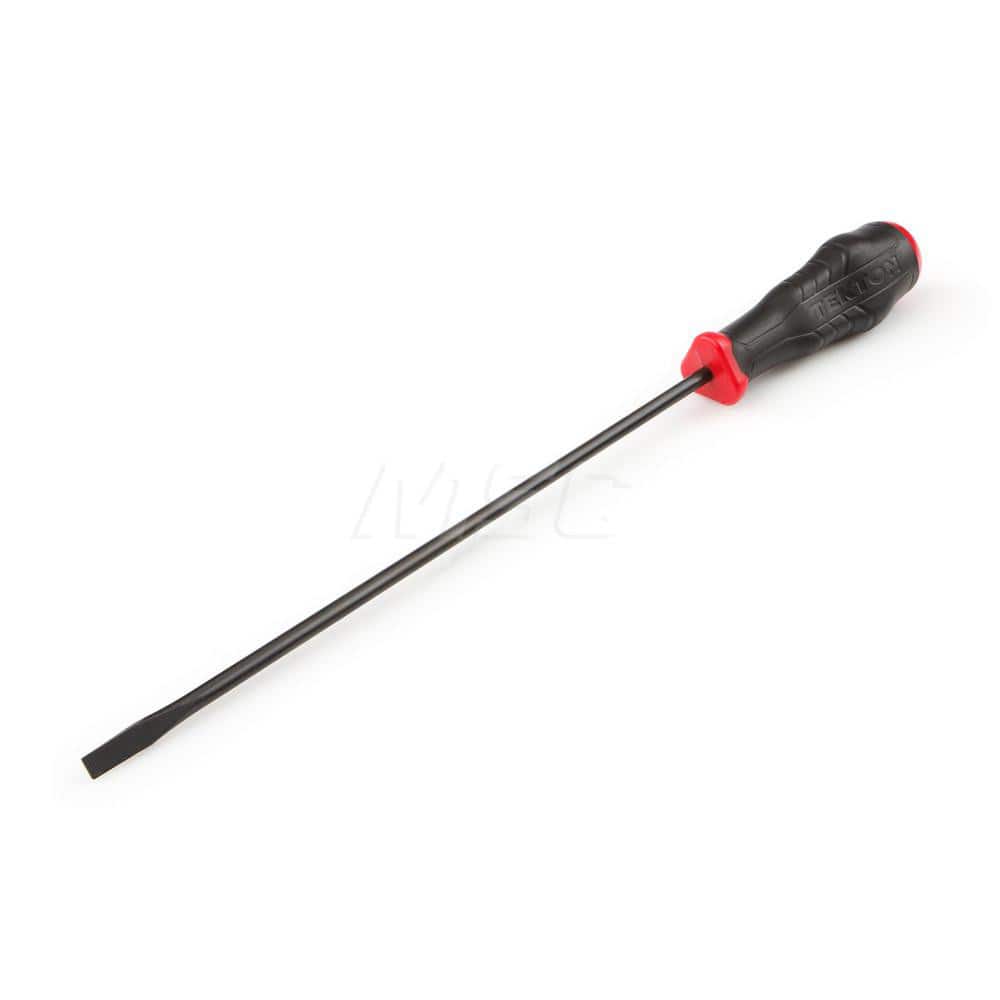 Long 3/16 Inch Slotted High-Torque Screwdriver (Black Oxide Blade)