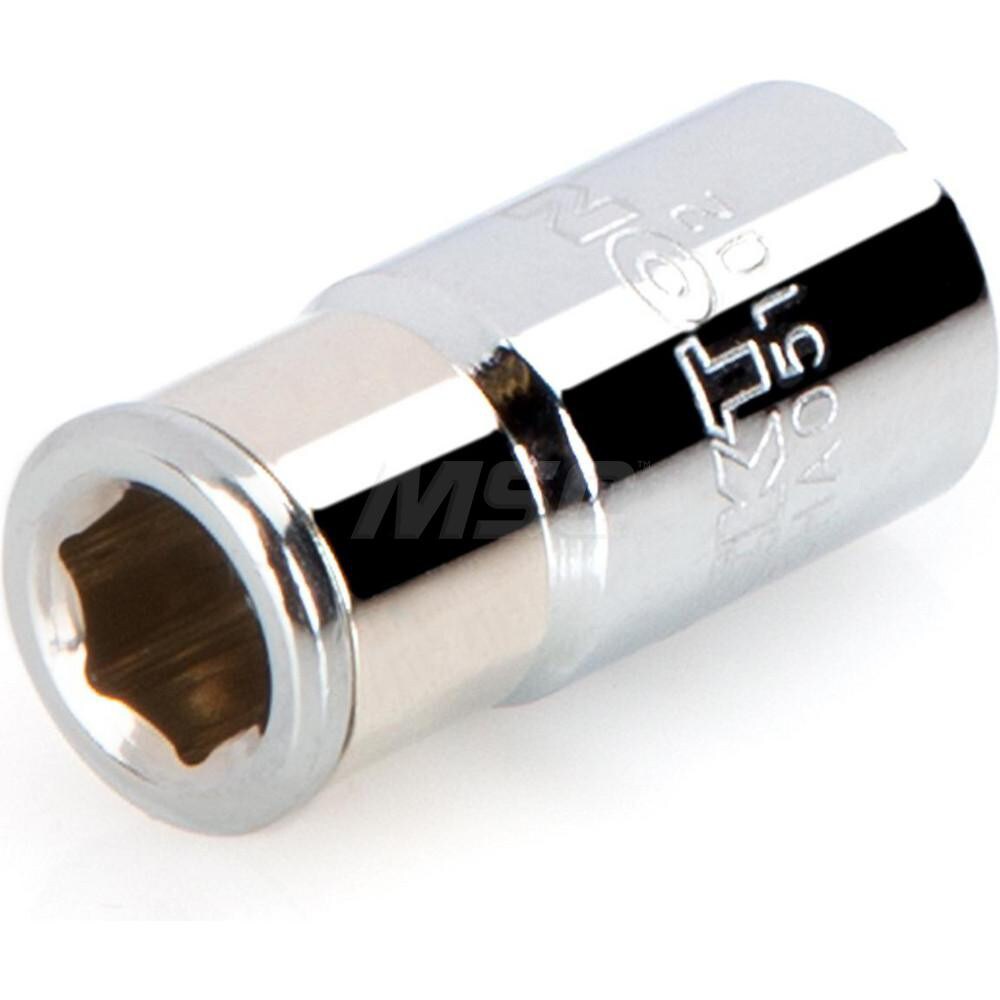 Socket Adapter: Hex Bit Holder, 1/4", 1/4"