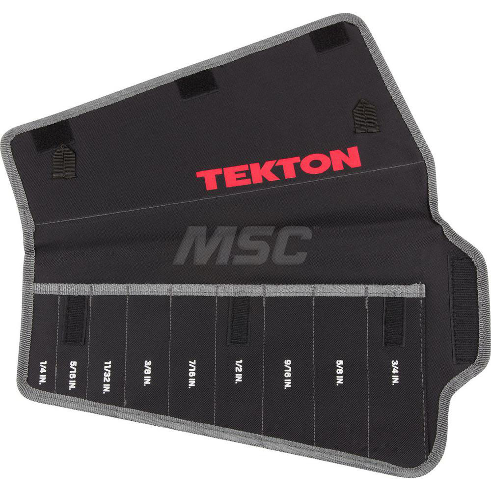 Tekton 9Tool Combination Wrench Pouch (1/43/4 in.) MSC Industrial Supply Co.