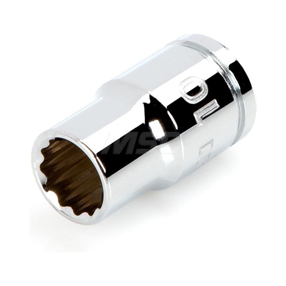 Hand Socket: 3/8" Drive, 10 mm Socket, 12-Point