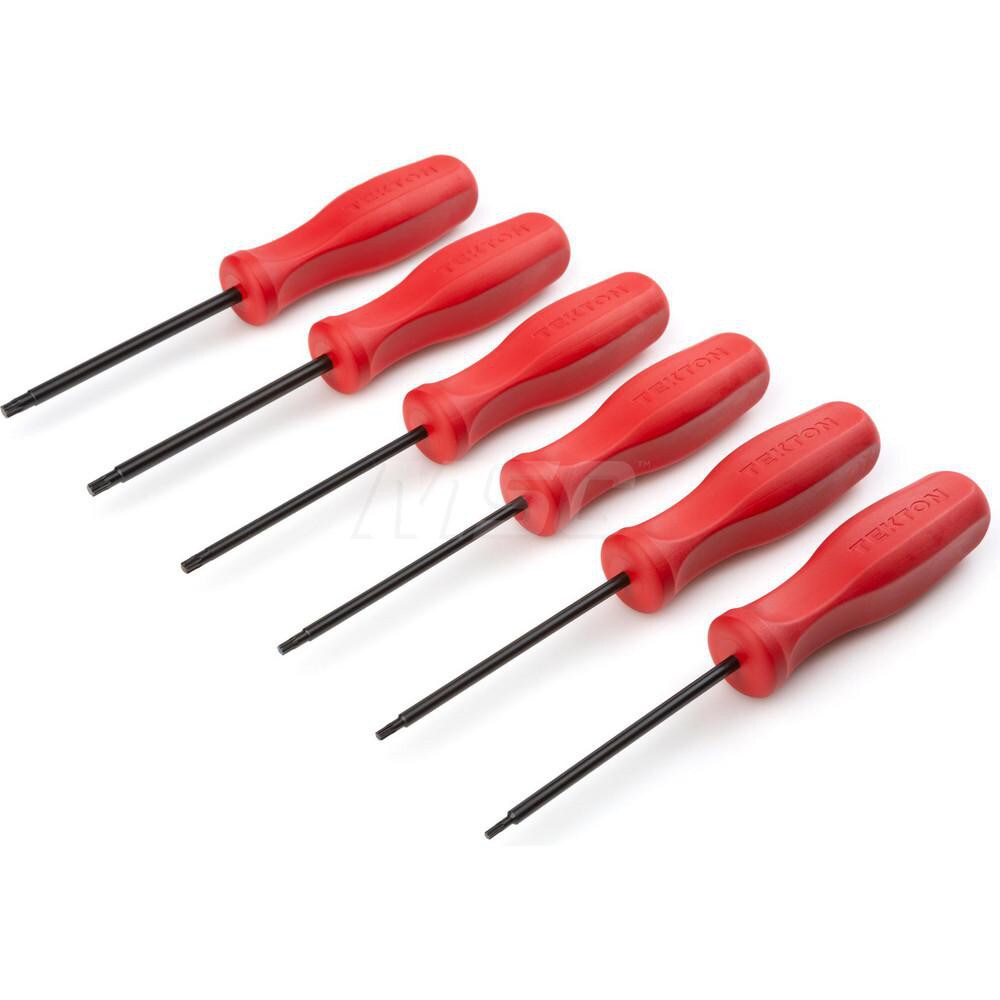 Torx Hard-Handle Black Oxide Blade Screwdriver Set, 6-Piece (T10-T30)