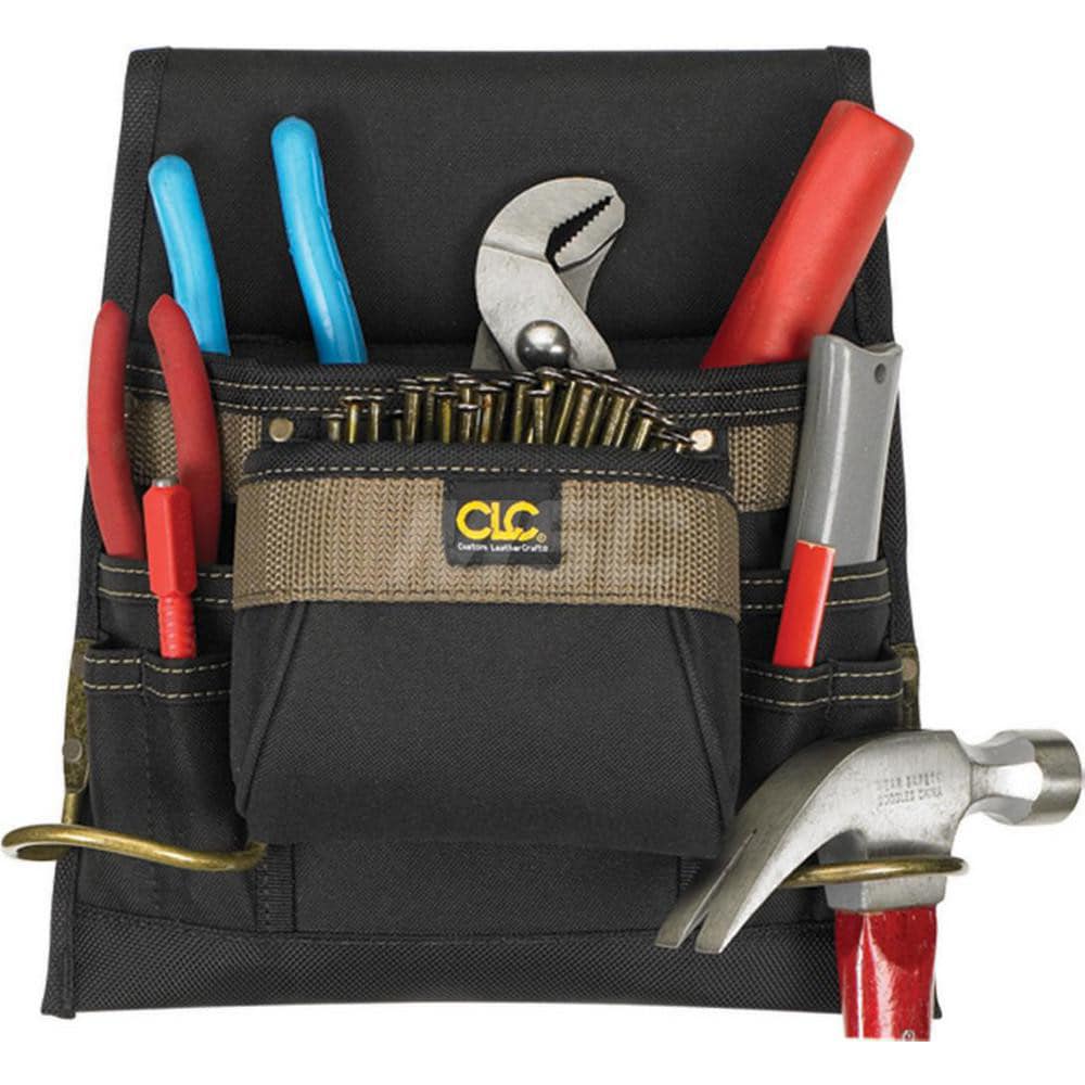 CLC - Tool Bag: 8 Pockets, Polyester, Black | MSC Direct