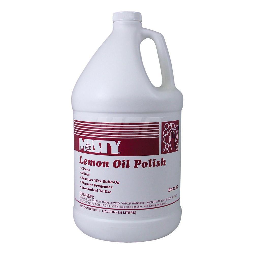 ZEP - Furniture Polish: Liquid, 1 gal Bottle, Lemon Scent