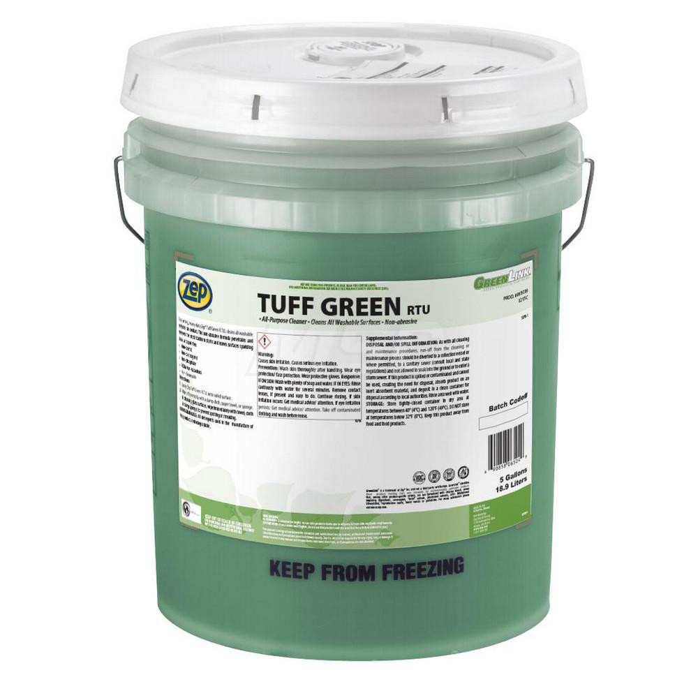 Tuff Green, 5 gal, Citrus Scent - Liquid, Citrus Scent