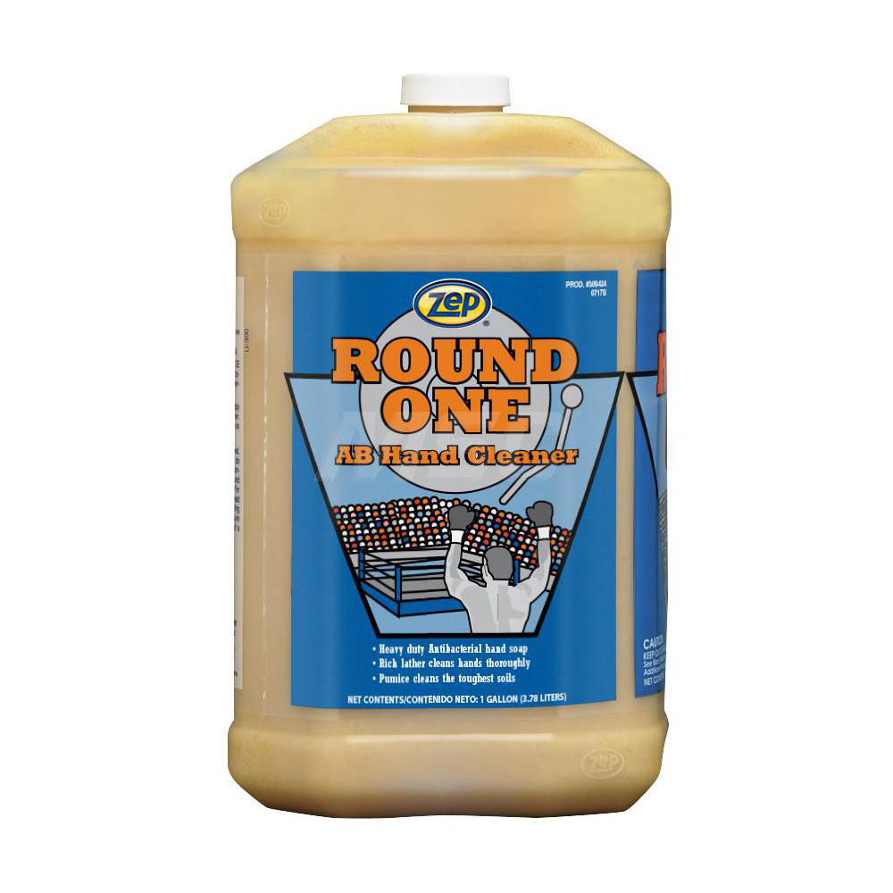 Round One, 1 gal, Pleasant Scent, 4/Case - Liquid, Gold, Pleasant Scent