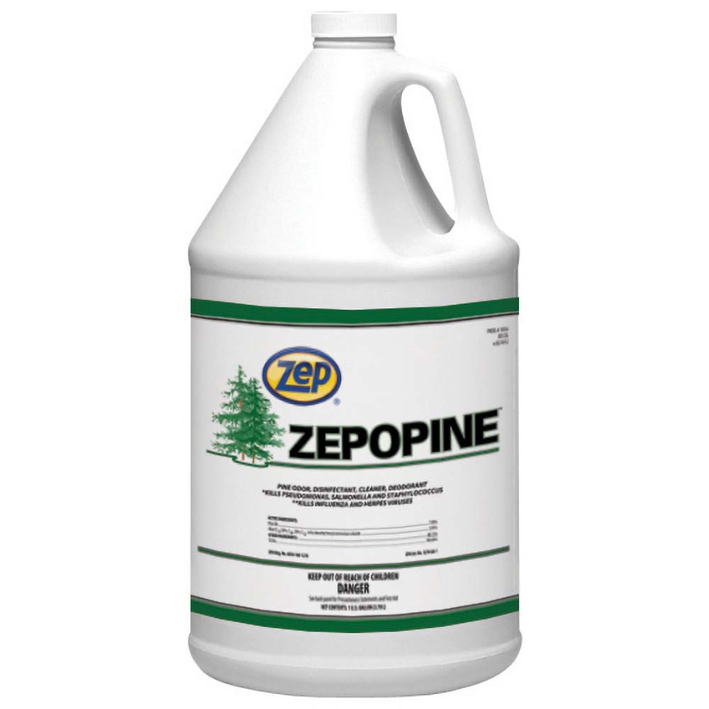 プリンsale様 ZEP - Zepopine Cleaner & Disinfectant, Pine Scent, 1 gal, 4/Case